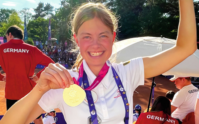 Paula Polak glänzt bei den Special Olympics