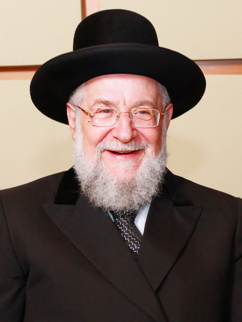 Rabbi Israel Meir Lau war von 1993 bis 2003 aschkenasischer Oberrabbiner des Staates Israel 