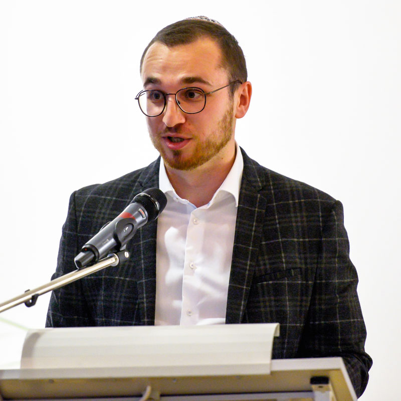 Макс Мамротски, управляющий еврейской общины Гельзенкирхена